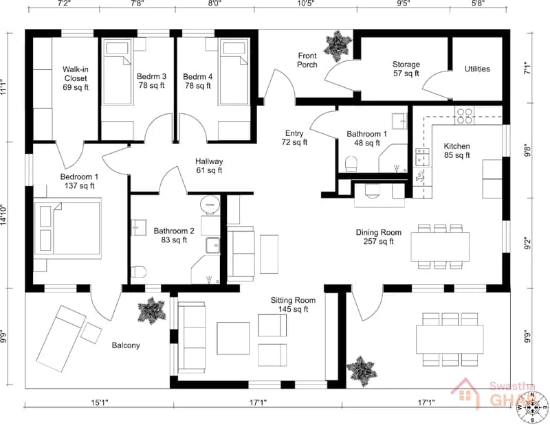 Floor plan 1
